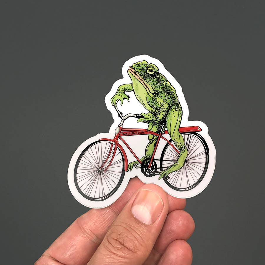 Frog discount bike stickers